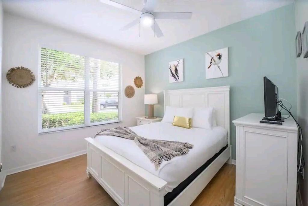 Relaxing, Private Family Home At Lake Berkley Resort, South Facing Pool, Near Disney, Seaworld Kissimmee Kültér fotó