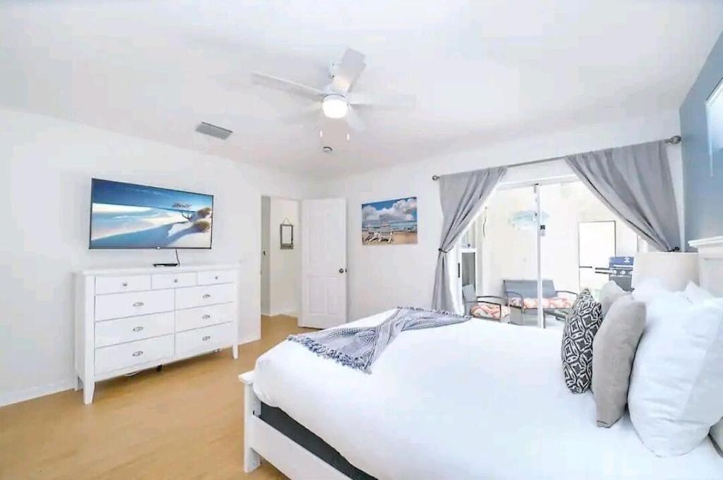 Relaxing, Private Family Home At Lake Berkley Resort, South Facing Pool, Near Disney, Seaworld Kissimmee Kültér fotó