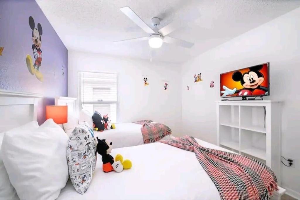 Relaxing, Private Family Home At Lake Berkley Resort, South Facing Pool, Near Disney, Seaworld Kissimmee Kültér fotó